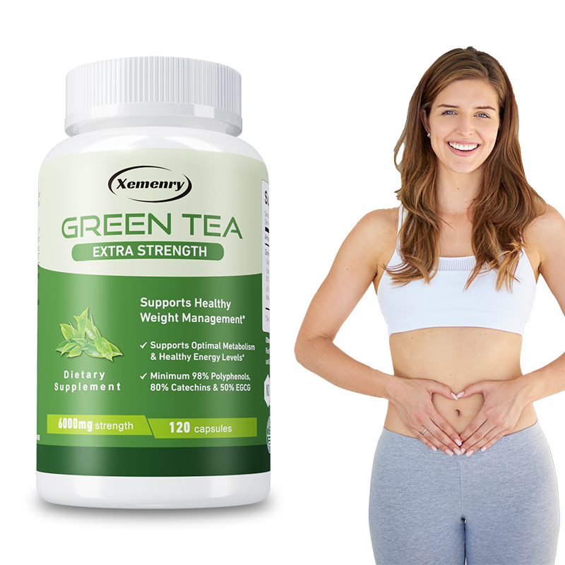 Green Tea Extract Fat - Groene theecapsules - Verhoogt het metabolisme,