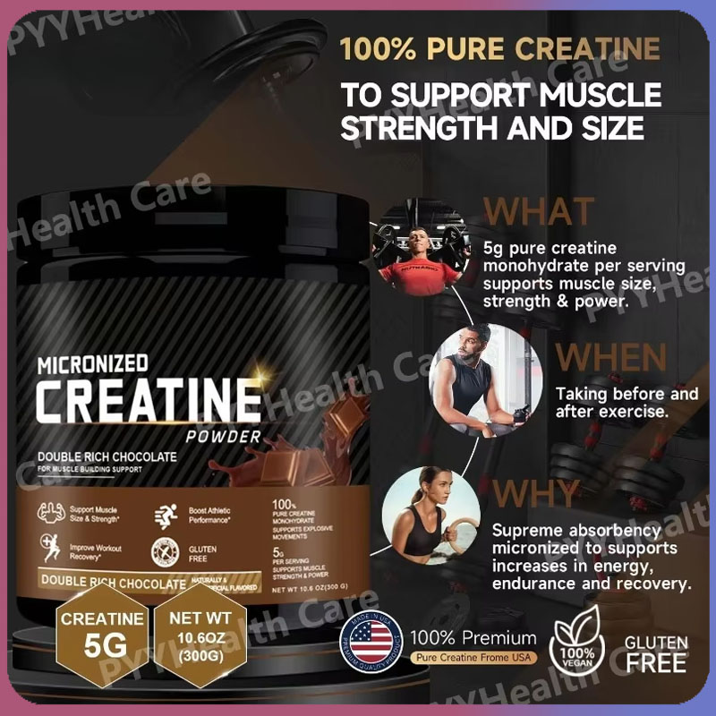Creatine Monohydrate Powder - Creatine Monohydraat Poeder Spieropbouw Supplementen voor