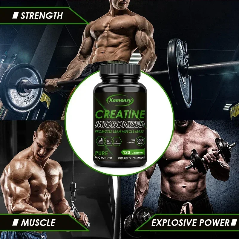 Creatine Monohydrate Powder - Creatine-monohydraatcapsules voor het verbeteren van de