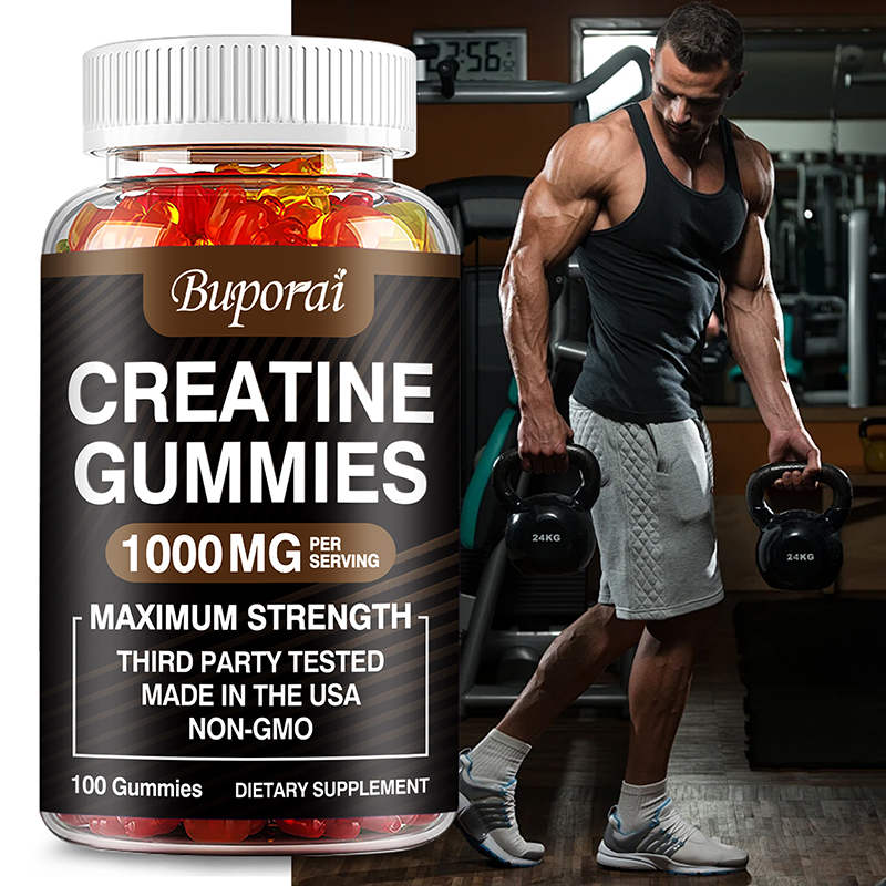Creatine Monohydrate Powder - Creatine-monohydraatgummies - Verhoog de energie, de