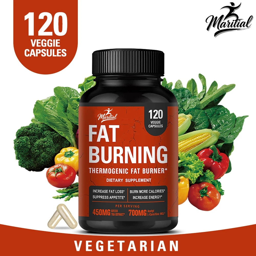 Green Tea Extract Fat - Acetyl-l-carnitine, groene thee-extract en... ondersteunt vetverbranding,