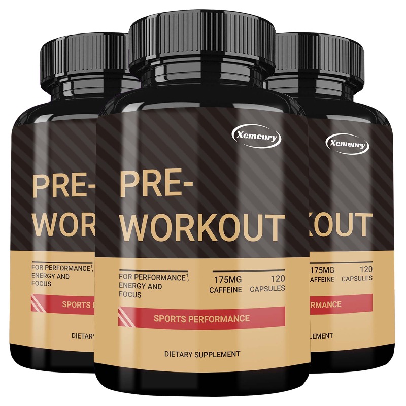 Pre Workout Supplement - Pre-workout supplement - Bevordert spiergroei, verhoogt