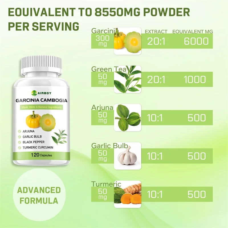 Garcinia Cambogia-capsules - V - Garcinia Cambogia Extract recensie en prijs