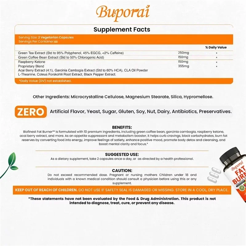 Capsules voor vetverbrander -  - Green Tea Extract Fat recensie en prijs