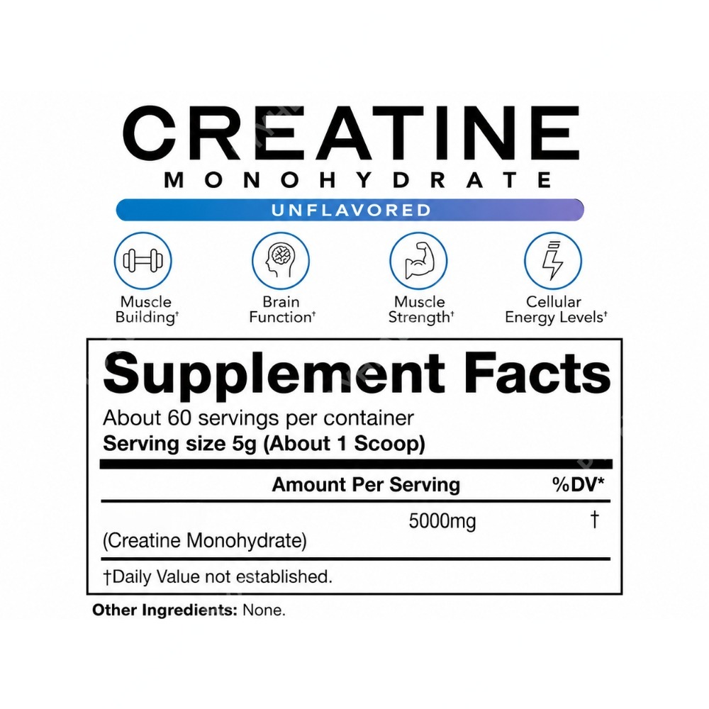 Creatine Monohydraat Poeder 50 - Creatine Monohydrate Powder recensie en prijs