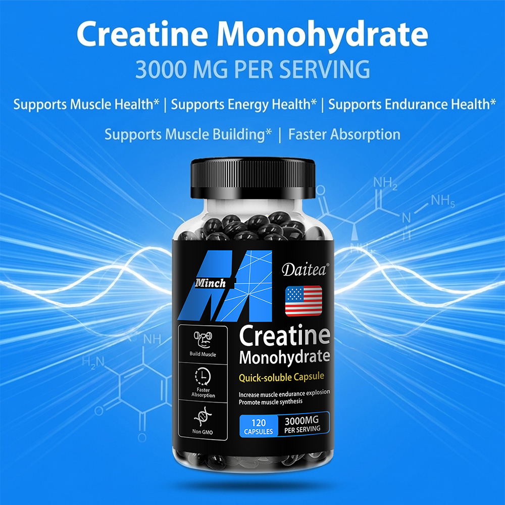 Creatine Monohydrate-capsules  - Creatine Monohydrate Powder recensie en prijs