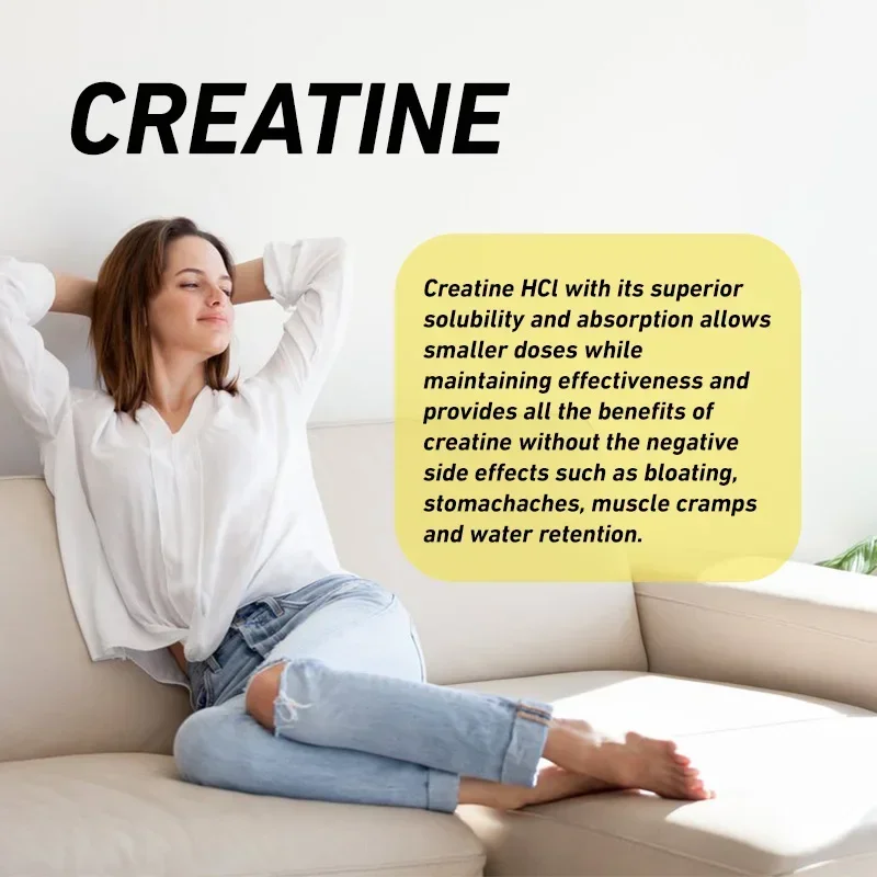 Creatine HCL-capsules - Pre-wo - Pre Workout Supplement recensie en prijs