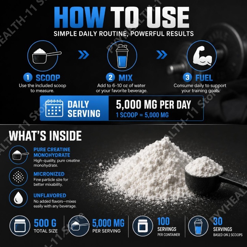 Creatine Monohydraat Poeder vo - Creatine Monohydrate Powder recensie en prijs