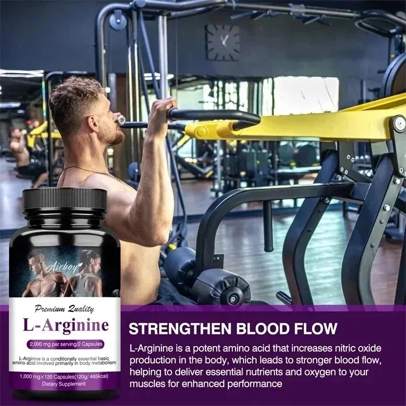 L-Arginine capsules voor manne - Pre Workout Supplement recensie en prijs