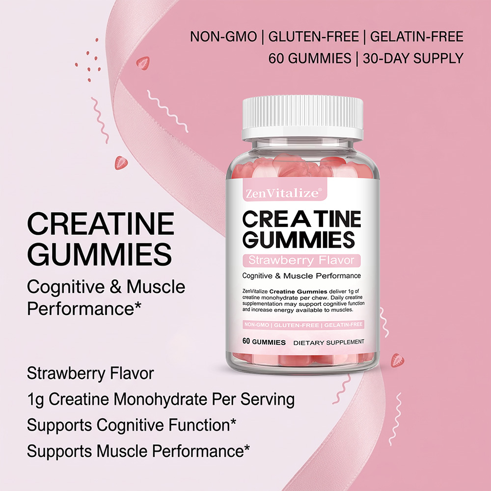 Creatine Gummies, dagelijks vo - Pre Workout Supplement recensie en prijs