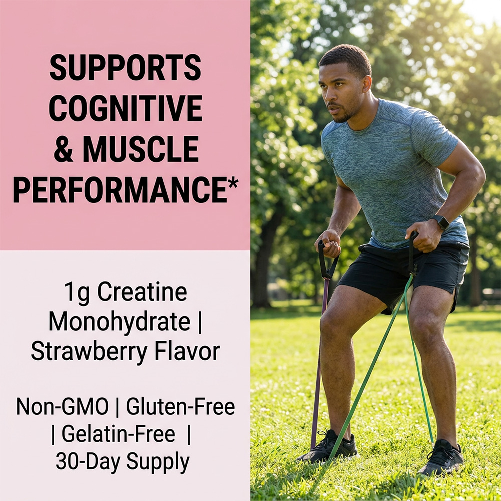 Creatine Gummies, dagelijks vo - Pre Workout Supplement recensie en prijs
