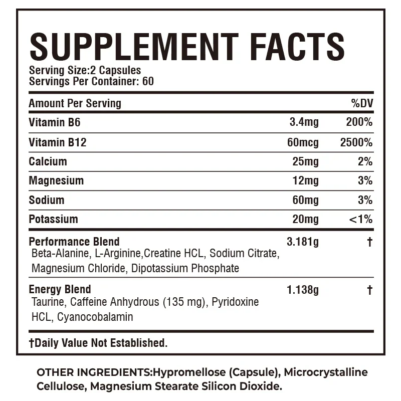 Supplement voor sportpre-train - Pre Workout Supplement recensie en prijs
