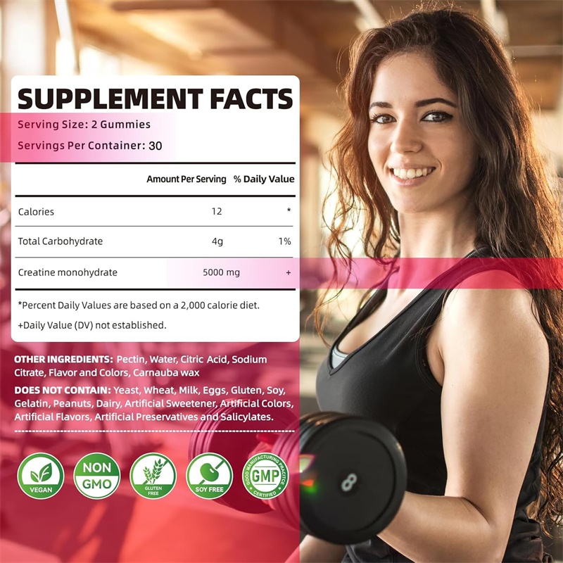 Creatine Monohydrate Gummies v - Pre Workout Supplement recensie en prijs