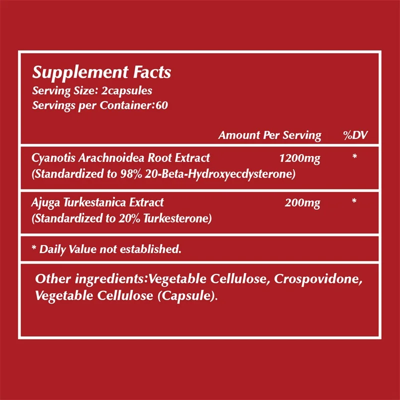 Beta Ecdysterone en Turkestero - Pre Workout Supplement recensie en prijs