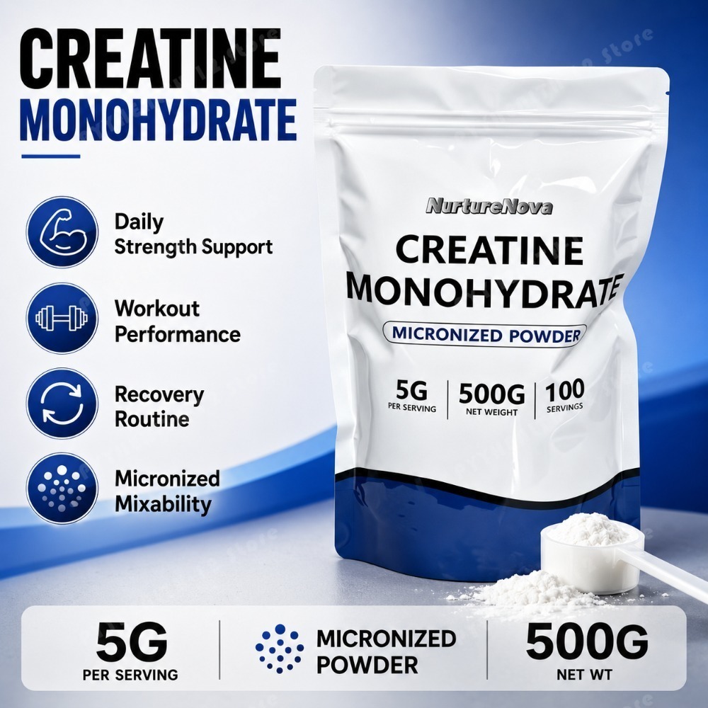 NurtureNova Micronized Creatin - Creatine Monohydrate Powder recensie en prijs